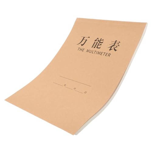HOMSFOU Buchhaltungsbuch buchhaltung notizbuch Buchführungsbuch Inventarbuch Buchhaltung für kleine Unternehmen Gästebuch für Besucher Scheckzahlungs- und Einzahlungsregister Papier von HOMSFOU