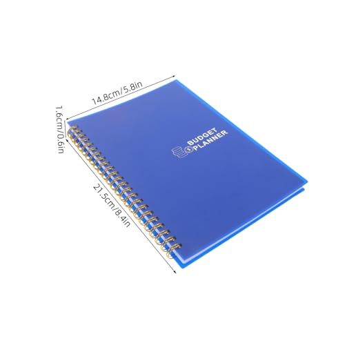 HOMSFOU Budgetplaner-buch, Praktisches Budget-notizbuch, Monatlicher Rechnungs-tracker, Finanzplaner, Bargeld-notizblock, Geldspar-notizbuch, A5 von HOMSFOU