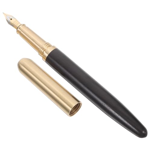 HOMSFOU Büroschreibstift Schreiben Von Füllfederhaltern Tragbare Zeichenstifte Stifte Signieren Feiner Tipp Stift Kleiner Stift Kalligraphie-füllfederhalter Business Pen Schwarz Sandelholz HOMSFOU Büroschreibstift Schreiben Von Füllfederhaltern Tragbare Zeichenstifte Stifte Signieren Feiner Tipp Stift Kleiner Stift Kalligraphie-füllfederhalter Business Pen Schwarz Sandelholz von HOMSFOU