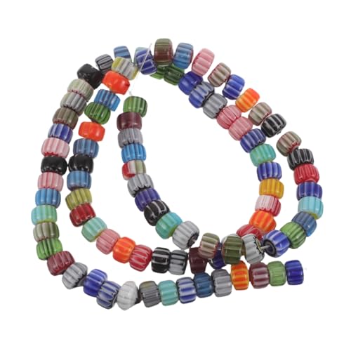 HOMSFOU Bunte Glasperlen Strang mit Handgefertigten Kürbis-anhängern für DIY Armbänder Halsketten Langlebige Runde Bastelperlen für Schmuckherstellung Vielseitig Einsetzbar HOMSFOU Bunte Glasperlen Strang mit Handgefertigten Kürbis-anhängern für DIY Armbänder Halsketten Langlebige Runde Bastelperlen für Schmuckherstellung Vielseitig Einsetzbar von HOMSFOU