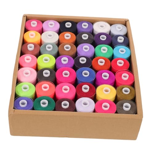 HOMSFOU Bunte Polyester-nähgarne Yards Spulen Langlebig Robust für Hand Maschinen-nähen Quilten und DIY Heimprojekte Vielfältige Farbauswahl HOMSFOU Bunte Polyester-nähgarne Yards Spulen Langlebig Robust für Hand Maschinen-nähen Quilten und DIY Heimprojekte Vielfältige Farbauswahl von HOMSFOU