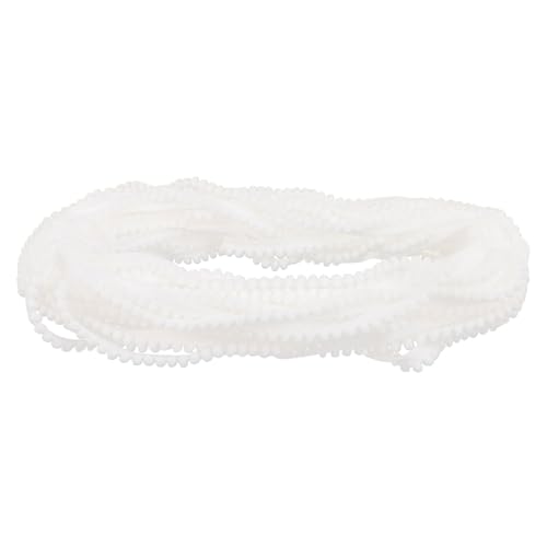 HOMSFOU Bunte Pom Pom für Diy Bastelprojekte Weiche Bommelborte Hochwertigem Material für Hochzeitsdekoration Kleidung und Heimtextilien Yards von HOMSFOU