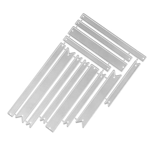 HOMSFOU Carbonstahl Stanzformen mit Verschiedenen für DIY Banner und Etiketten Dekorative Prägeschablonen für Scrapbooking und Basteln Vielseitige Formen für Kreative Handarbeiten und HOMSFOU Carbonstahl Stanzformen mit Verschiedenen für DIY Banner und Etiketten Dekorative Prägeschablonen für Scrapbooking und Basteln Vielseitige Formen für Kreative Handarbeiten und von HOMSFOU
