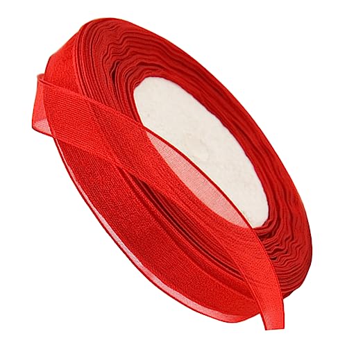 HOMSFOU Chiffonband für Geschenkverpackung Hochzeitsdekoration und Diy Bastelprojekte für Weihnachtsbaum Blumensträuße und Partys von HOMSFOU