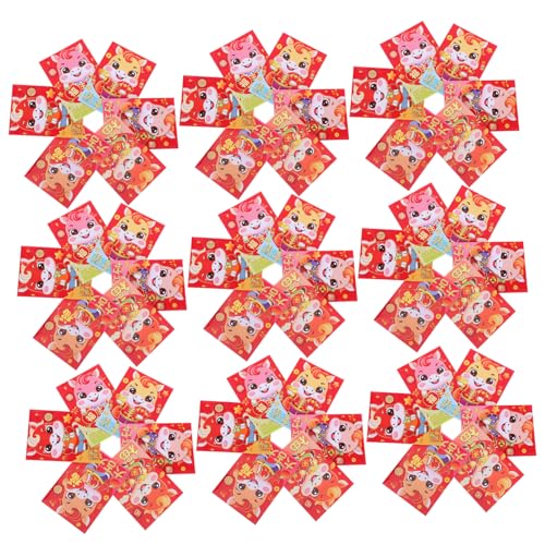 HOMSFOU Chinesische Neujahrsumschläge mit Pferd Stabile Rote Geldumschläge für Frühlingsfest Traditionelle Lucky Money Hong Bao für Hochzeit und Feier HOMSFOU Chinesische Neujahrsumschläge mit Pferd Stabile Rote Geldumschläge für Frühlingsfest Traditionelle Lucky Money Hong Bao für Hochzeit und Feier von HOMSFOU