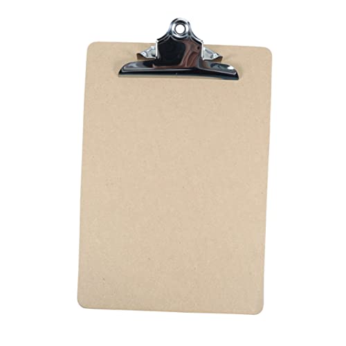 HOMSFOU Clipboard mit Flachem Clip für Schule Büro und Notizen Robustes Kratzfestes für Nachhaltige Nutzung von HOMSFOU