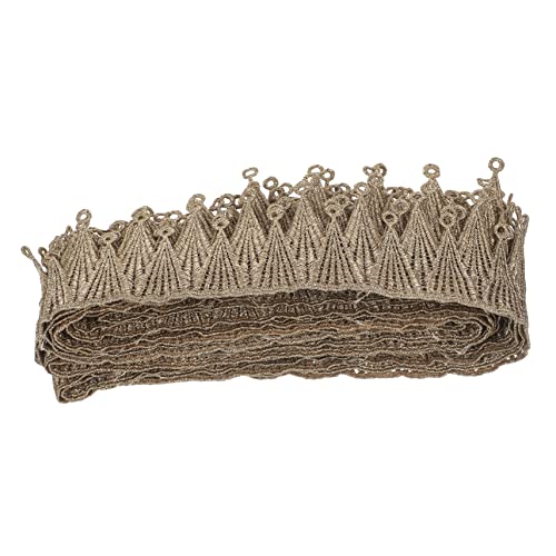 HOMSFOU Crown Curtain Trim Diy Spitzenrand für Vorhänge Kleider und Bastelprojekte Yards Hochwertiges Band für Wohnraumgestaltung und Accessoires HOMSFOU Crown Curtain Trim Diy Spitzenrand für Vorhänge Kleider und Bastelprojekte Yards Hochwertiges Band für Wohnraumgestaltung und Accessoires von HOMSFOU