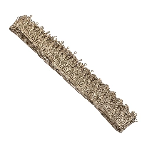 HOMSFOU Crown Lace Trim Yards Curtain Fringe für Hochzeitskleider Deko Vorhänge und Handwerksprojekte Vielseitiges Blumenmuster für Heimtextilien und Bekleidung HOMSFOU Crown Lace Trim Yards Curtain Fringe für Hochzeitskleider Deko Vorhänge und Handwerksprojekte Vielseitiges Blumenmuster für Heimtextilien und Bekleidung von HOMSFOU
