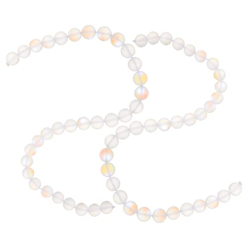 HOMSFOU DIY Bastelperlen Weiße Glitzer Kristallperlen für Schmuckherstellung Armbänder Ohrringe Haaraccessoires Bastelprojekte DIY Zubehör für Ideen HOMSFOU DIY Bastelperlen Weiße Glitzer Kristallperlen für Schmuckherstellung Armbänder Ohrringe Haaraccessoires Bastelprojekte DIY Zubehör für Ideen von HOMSFOU
