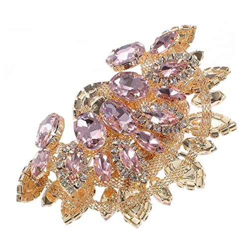 HOMSFOU DIY Brosche Patch Für Kleidungsstücke Strass Patch Zur Dekoration Von Kleidung Taschenapplikation Zubehör Für Handarbeiten Mit Goldenem Untergrund HOMSFOU DIY Brosche Patch Für Kleidungsstücke Strass Patch Zur Dekoration Von Kleidung Taschenapplikation Zubehör Für Handarbeiten Mit Goldenem Untergrund von HOMSFOU