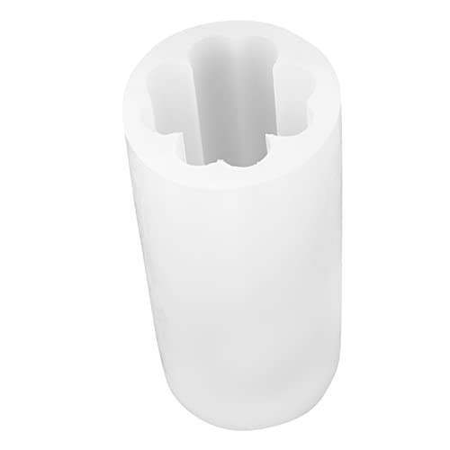 HOMSFOU DIY Gießform Für Kerzen Kerzenformen Formenherstellung DIY Silikonformen Heimkerzen DIY Form Kerzenformen DIY Duftkerzenform Kerzenwachsformen DIY Formen Weißes von HOMSFOU