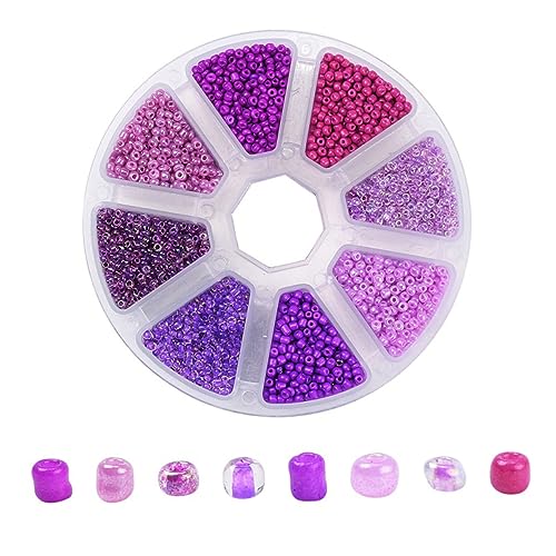 HOMSFOU DIY Glasperlen Runde Glasperlen Lose Perlen Für Schmuckherstellung Basteln Von Armbändern Und Halsketten Dekorative Spacer Beads HOMSFOU DIY Glasperlen Runde Glasperlen Lose Perlen Für Schmuckherstellung Basteln Von Armbändern Und Halsketten Dekorative Spacer Beads von HOMSFOU