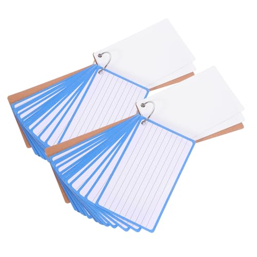 HOMSFOU DIY Indexkarten mit Ringen Leere Beschreibbare Karten für Kreative Notizen und Tägliche Verwendung für Büro Schule und Karten für Graffiti HOMSFOU DIY Indexkarten mit Ringen Leere Beschreibbare Karten für Kreative Notizen und Tägliche Verwendung für Büro Schule und Karten für Graffiti von HOMSFOU