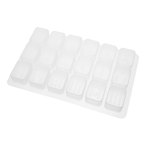 HOMSFOU DIY Mahjong Silikonform Wiederverwendbare Epoxidharz Gießform für Mahjong Kunstwerke Interessante Formen für Handarbeiten und Designs HOMSFOU DIY Mahjong Silikonform Wiederverwendbare Epoxidharz Gießform für Mahjong Kunstwerke Interessante Formen für Handarbeiten und Designs von HOMSFOU