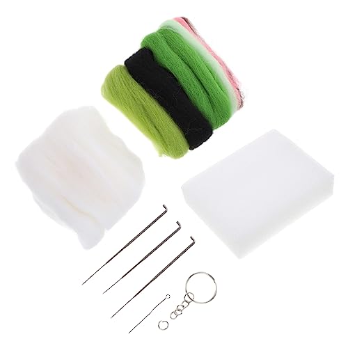 HOMSFOU DIY Nadelfilzen für Anfänger mit Wollfilz Teiliges Panda Filzwolle Materialpaket zum Handarbeiten Niedliche DIY Panda Puppe Bastelset für Familien und Kreatives Filzhandwerk HOMSFOU DIY Nadelfilzen für Anfänger mit Wollfilz Teiliges Panda Filzwolle Materialpaket zum Handarbeiten Niedliche DIY Panda Puppe Bastelset für Familien und Kreatives Filzhandwerk von HOMSFOU