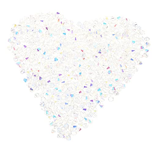 HOMSFOU DIY Perlen Facettierte Glasperlen Diamantförmig Lose Perlen für Schmuckherstellung Bastelbedarf für DIY HOMSFOU DIY Perlen Facettierte Glasperlen Diamantförmig Lose Perlen für Schmuckherstellung Bastelbedarf für DIY von HOMSFOU