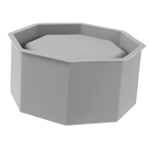 HOMSFOU DIY Silikon Blumentopfform Sechseckig Leicht zu Entformen für Epoxidharz und Wiederverwendbare Pflanzgefäß Gießform Spülmaschinenfest und Vielseitig für Zuhause und DIY projekte von HOMSFOU