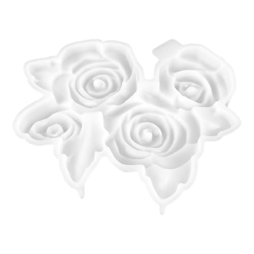 HOMSFOU DIY Silikonform Für Rosen Dekoration Flexible Gießform Für Epoxidharz Bastelprojekte Für Wandornamente Blumenarrangements von HOMSFOU