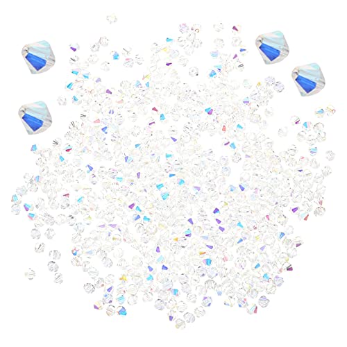 HOMSFOU DIY Spacer Beads Glasperlen im Diamant Design für Schmuckherstellung und Bastelarbeiten Handcraft Beads Perfektes DIY Material Vielseitig Einsetzbar HOMSFOU DIY Spacer Beads Glasperlen im Diamant Design für Schmuckherstellung und Bastelarbeiten Handcraft Beads Perfektes DIY Material Vielseitig Einsetzbar von HOMSFOU