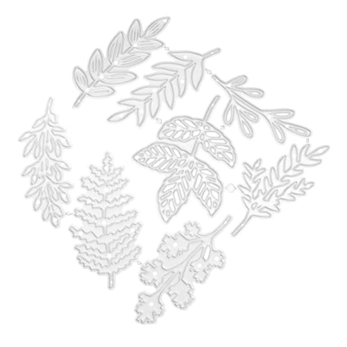 HOMSFOU DIY Stanzform Blattform Kohlenstoffstahl für Scrapbooking und Papierhandwerk Wiederverwendbar Langlebig für Alben und Kartenbasteln von HOMSFOU
