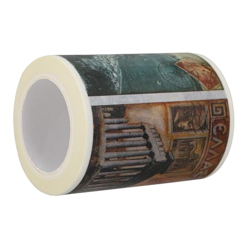 HOMSFOU DIY Washi Tape Buntes Dekoratives Klebeband aus Hochwertigem Papier für Scrapbooking Tagebücher Geschenkverpackung Vielseitiges Bastelband mit Klaren Mustern Gute Haftung von HOMSFOU