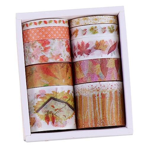 HOMSFOU Dekorative Klebebänder für DIY Scrapbooking Selbstklebende Washi Tapes mit Zeichentrickmotiven für Wohn und Buchdekoration Farben und Muster HOMSFOU Dekorative Klebebänder für DIY Scrapbooking Selbstklebende Washi Tapes mit Zeichentrickmotiven für Wohn und Buchdekoration Farben und Muster von HOMSFOU