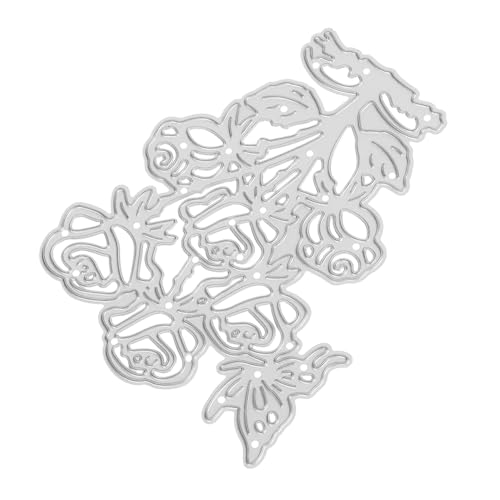 HOMSFOU Dekorative Messerform Scrapbooking-Stanzformen für papier schneiden stirbt Prägeschablonen sterben Hintergrundschablonenkartenherstellung Kartenherstellung stirbt Kohlenstoffstahl von HOMSFOU