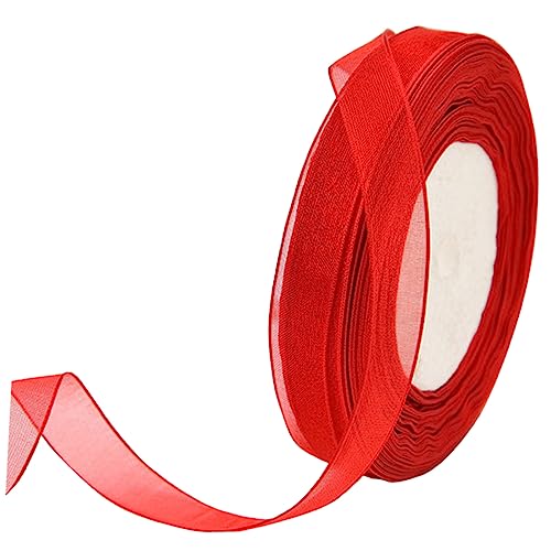 HOMSFOU Dekoratives Satinband Vielseitiges Geschenkband für DIY Verpackungen Hochzeitsdekoration und Party Accessoires Strapazierfähigem Nylonmaterial HOMSFOU Dekoratives Satinband Vielseitiges Geschenkband für DIY Verpackungen Hochzeitsdekoration und Party Accessoires Strapazierfähigem Nylonmaterial von HOMSFOU