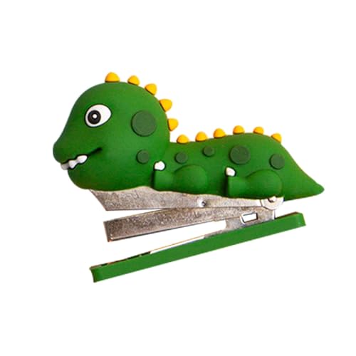 HOMSFOU Dinosaurier Heftgerät aus Silikon Dekorativer Hefter im Niedlichen Design für Büro und Schule für Einzigartige Tischdekoration Perfektes von HOMSFOU