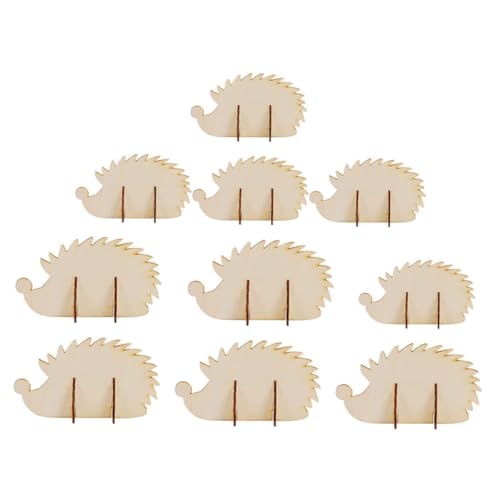 HOMSFOU Diy Holzstich Igel Set Teiliges Holzscheiben Dekorationsset für Kreative Bastelprojekte Unvollendete Holzfiguren für Bemalen und Gestalten von Igel Deko HOMSFOU Diy Holzstich Igel Set Teiliges Holzscheiben Dekorationsset für Kreative Bastelprojekte Unvollendete Holzfiguren für Bemalen und Gestalten von Igel Deko von HOMSFOU