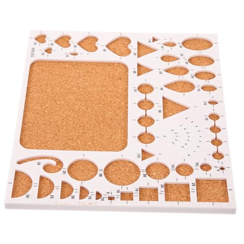 HOMSFOU Diy Papier Quilling Vorlage Kork Präzise Quilling Tools für Bastelprojekte Langlebig für Karten und Wandkunst Vielseitig Einsetzbar von HOMSFOU