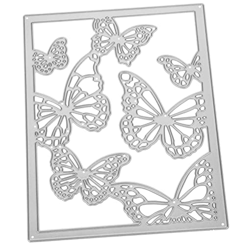 HOMSFOU Diy Schmetterlinge Stanzformen für Scrapbooking Dekorative Karten Präzise Schneidewerkzeuge Kohlenstoffstahl für Kreative Bastelprojekte von HOMSFOU