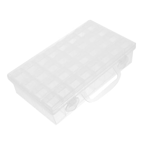 HOMSFOU Diy Schmuck Perlen Aufbewahrungsbox Transparente Fächer Sortierbox für Ohrringe Armbänder Perlen und Ringe Praktische und Lagerungslösung für Schmuck und Bastelbedarf HOMSFOU Diy Schmuck Perlen Aufbewahrungsbox Transparente Fächer Sortierbox für Ohrringe Armbänder Perlen und Ringe Praktische und Lagerungslösung für Schmuck und Bastelbedarf von HOMSFOU