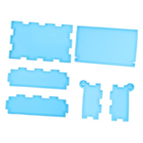 HOMSFOU Diy Silikonform für Domino Box Epoxidharz Gießform für Kreative Aufbewahrung Wiederverwendbar Robust und Langlebig für Heimwerker Projekte und Diy Zubehör von HOMSFOU