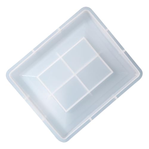 HOMSFOU Diy Silikonform für Foto und Bilderrahmen Große Rechteckige Gießform für Kreative Bastelprojekte Wiederverwendbar und Einfach zu Reinigen Kompatibel mit Epoxidharz Acrylfarben und von HOMSFOU