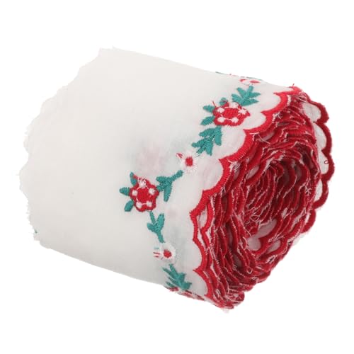 HOMSFOU Diy Spitzenborte Baumwolle Yards Farbige Bestickte Spitzenborte für Kleidung Dekoration und Handarbeiten für Diy Projekte und Kreative Bastelideen HOMSFOU Diy Spitzenborte Baumwolle Yards Farbige Bestickte Spitzenborte für Kleidung Dekoration und Handarbeiten für Diy Projekte und Kreative Bastelideen von HOMSFOU