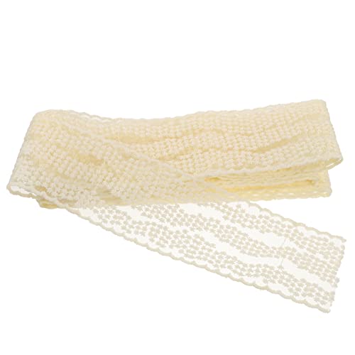 HOMSFOU Diy Stickerei Spitzenband für Handwerk Dekoratives Material für Kleidung Tischdecken und Haaraccessoires Vielseitig Einsetzbar für Kreative Projekte von HOMSFOU