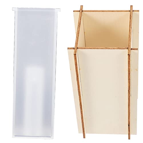 HOMSFOU Diy Vasenform Gießform für Kreative Blumenvase Langlebig und Einfach zu Reinigen für Epoxidharz Projekte und Individuelles Design von HOMSFOU
