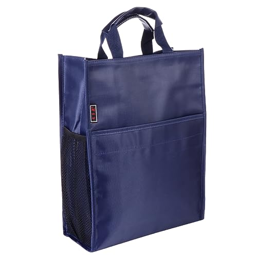 HOMSFOU Dokumenten Organizer mit Griff Oxford Dokumentenmappe für Schule und Büro Wasserfester Geräumiger Aktenordner mit Seitlichen Fächern für Wasserflaschen HOMSFOU Dokumenten Organizer mit Griff Oxford Dokumentenmappe für Schule und Büro Wasserfester Geräumiger Aktenordner mit Seitlichen Fächern für Wasserflaschen von HOMSFOU