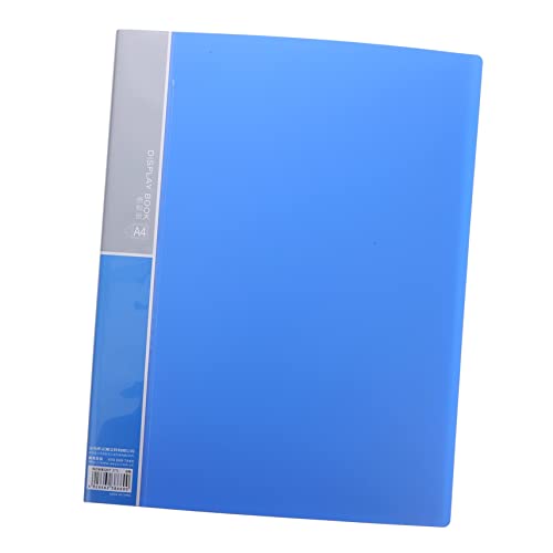 HOMSFOU Dokumentenordner mit Blauer Stabiler File Folder zur Aufbewahrung von Unterlagen für Büro Schule und Organisation von Dokumenten von HOMSFOU