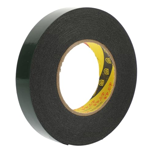HOMSFOU Doppelseitiges Schaumstoff Klebeband Starker Montagekleber für Diy Projekte Dekoratives Tape für Wandgestaltung und Grafikdesign Leicht Zuschneidbar Schwarz von HOMSFOU
