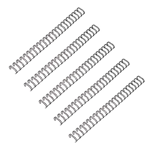 HOMSFOU Drahtbinderücken 50 Stücke 23 Löcher 15,9mm Metall Ringbindung für Büro Schule Präsentationen HOMSFOU Drahtbinderücken 50 Stücke 23 Löcher 15,9mm Metall Ringbindung für Büro Schule Präsentationen von HOMSFOU
