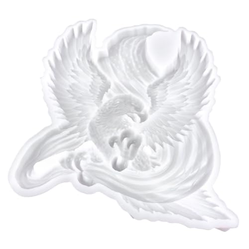 HOMSFOU Eagle Silikonform Flexible Gießform für Epoxidharz Handgefertigte Adler Dekoration für Diy Projekte und Wandkunst Langlebig und Leicht zu Reinigen HOMSFOU Eagle Silikonform Flexible Gießform für Epoxidharz Handgefertigte Adler Dekoration für Diy Projekte und Wandkunst Langlebig und Leicht zu Reinigen von HOMSFOU