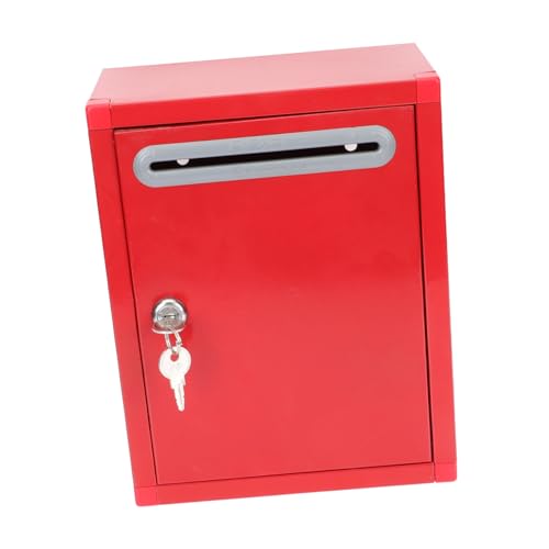 HOMSFOU Edelstahl Spendenbox mit Schloss Robuste Wahlurne und Vorschlagsbox Wandmontierbar Wetterfest und Leicht für Büros Schulen und Gemeinnützige Einrichtungen Sichere Aufbewahrung von HOMSFOU Edelstahl Spendenbox mit Schloss Robuste Wahlurne und Vorschlagsbox Wandmontierbar Wetterfest und Leicht für Büros Schulen und Gemeinnützige Einrichtungen Sichere Aufbewahrung von von HOMSFOU