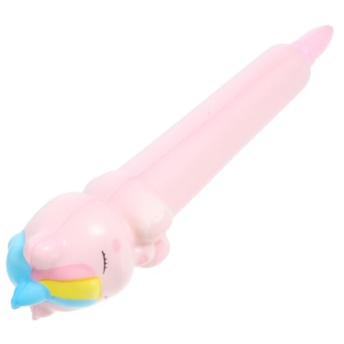HOMSFOU Einhorn Gelstift stifte einhorn kugelschreiber Schreibwaren Gelstift für Schularbeiten Niedliche Cartoon-Gel-Tintenstifte Coole Stifte für Teenager Schwamm Rosa von HOMSFOU