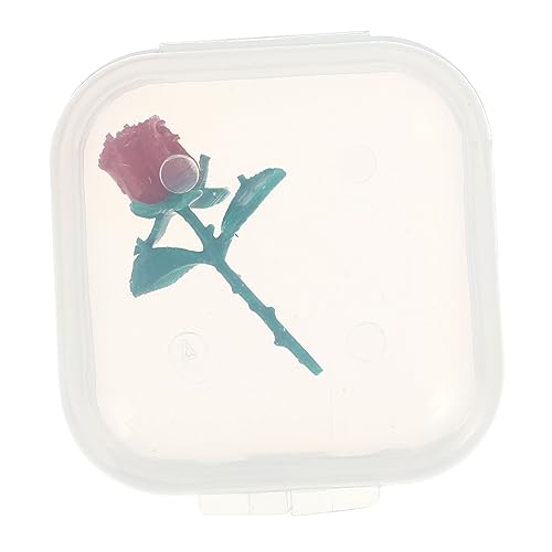 HOMSFOU Epoxidharz Füllmaterial für DIY Bastelprojekte Miniaturrosen für Kunsthandwerke Kunstblumen für Modellbau und Dekoration Farbenfrohes und Bruchfestes Material von HOMSFOU