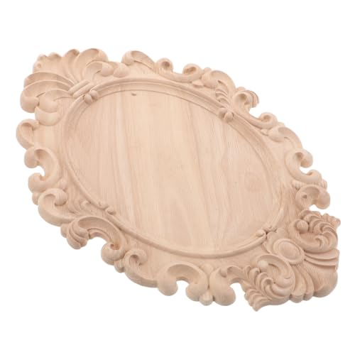 HOMSFOU Europäische Rustikale Holzschnitzerei Applikationen Unbemalt Langlebig Multipurpose Holzverzierungen für Möbel Schranktüren Kleiderschrank DIY Dekor HOMSFOU Europäische Rustikale Holzschnitzerei Applikationen Unbemalt Langlebig Multipurpose Holzverzierungen für Möbel Schranktüren Kleiderschrank DIY Dekor von HOMSFOU