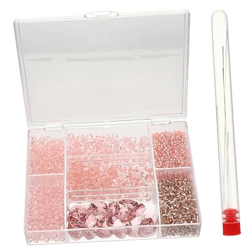 HOMSFOU Fach Aufbewahrungsbox Bunten für Schmuckherstellung Facettierte Glasperlen für Armbänder Halsketten Ohrringe Langlebiges Bastelzubehör HOMSFOU Fach Aufbewahrungsbox Bunten für Schmuckherstellung Facettierte Glasperlen für Armbänder Halsketten Ohrringe Langlebiges Bastelzubehör von HOMSFOU