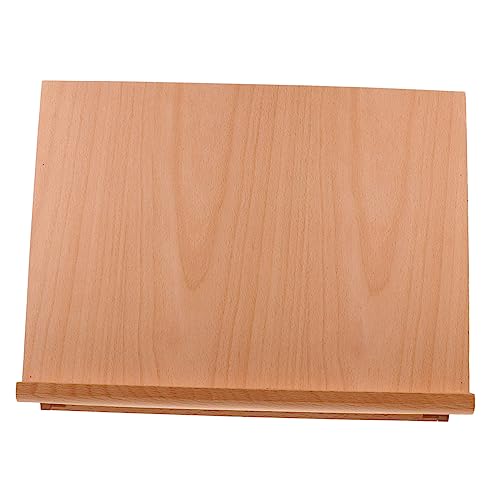 HOMSFOU Faltbare Tischstaffelei Holz Verstellbares Zeichenbrett für Künstler für Skizzen und Malerei Kompakt und Tragbar für Anfänger und Fortgeschrittene von HOMSFOU