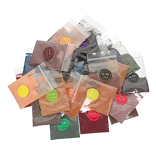 HOMSFOU Farben Tie Dye Pulver Set Lebendige Permanente Färbemittel für DIY Projekte und Färbefeste für Erwachsene pro Beutel Beutel von HOMSFOU